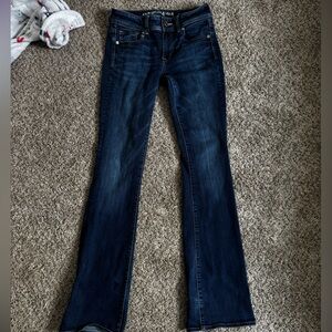 American Eagle Dark Blue Flare Jeans!!!
